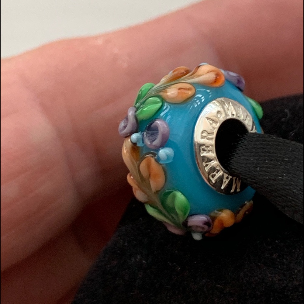 NEW🌸#54-Murano Glass Bead, Paradise Flower, 3D - Picture 8 of 8